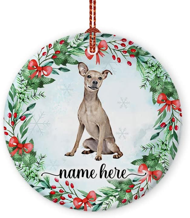Prezzy Personalized Pinscher Ornament
