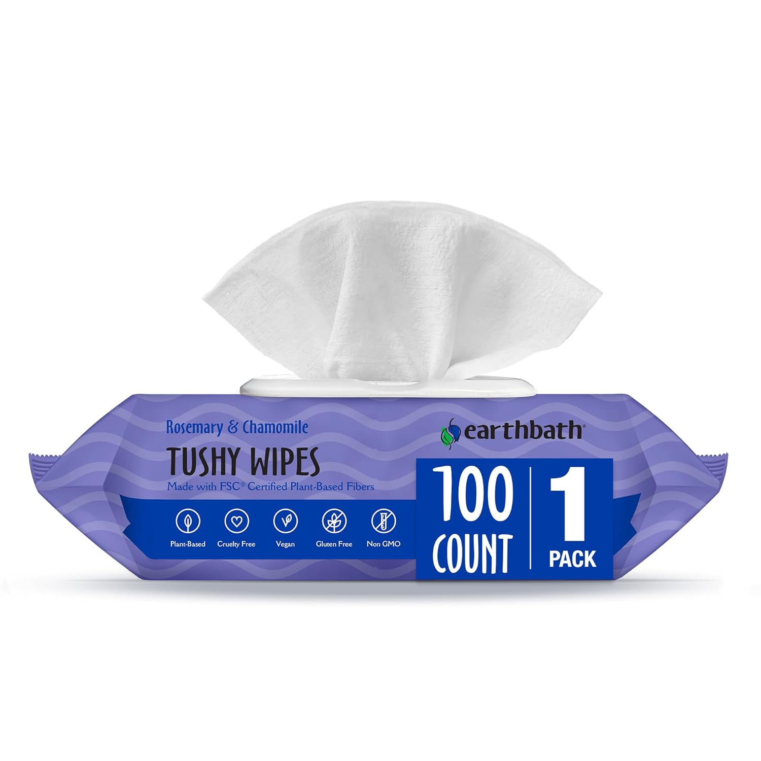 earthbath Rosemary & Chamomile Pet Wipes