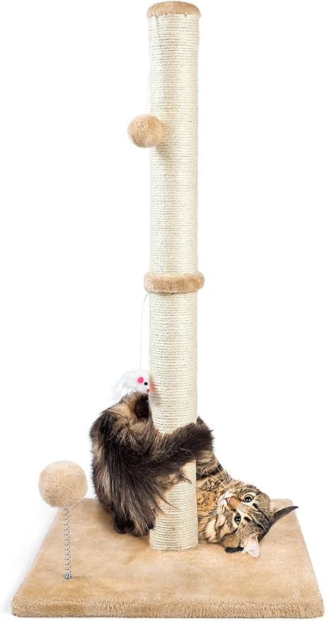 ANWA 3-in-1 Sisal Cat Scratcher