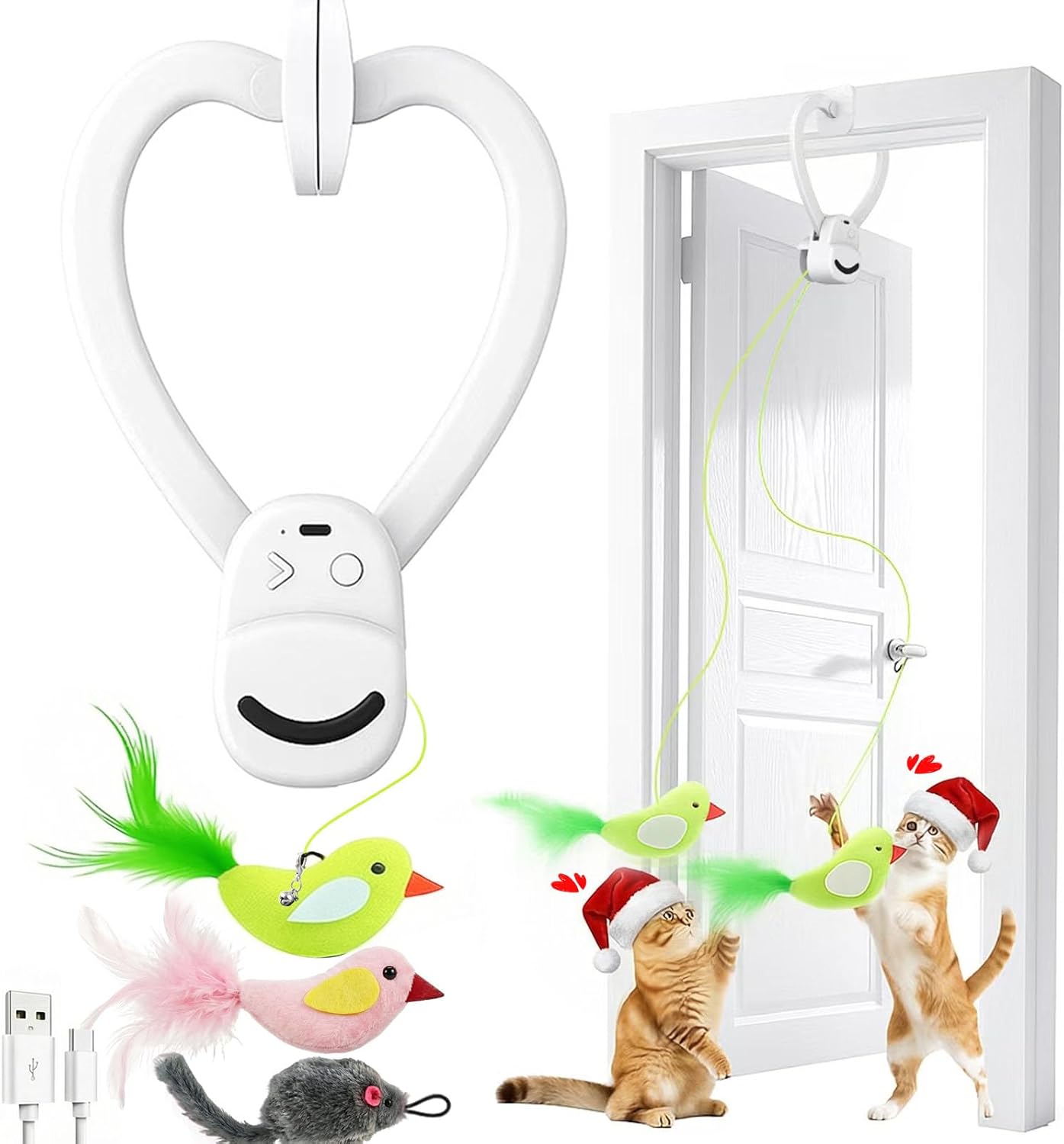 Aoioploa Flying Bird Cat Toy
