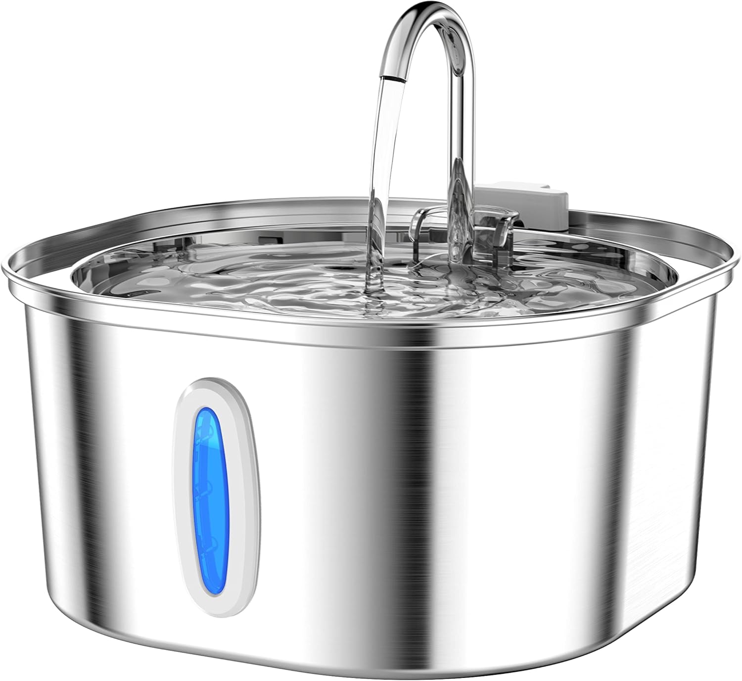 PEKTACO Stainless Steel Cat Fountain