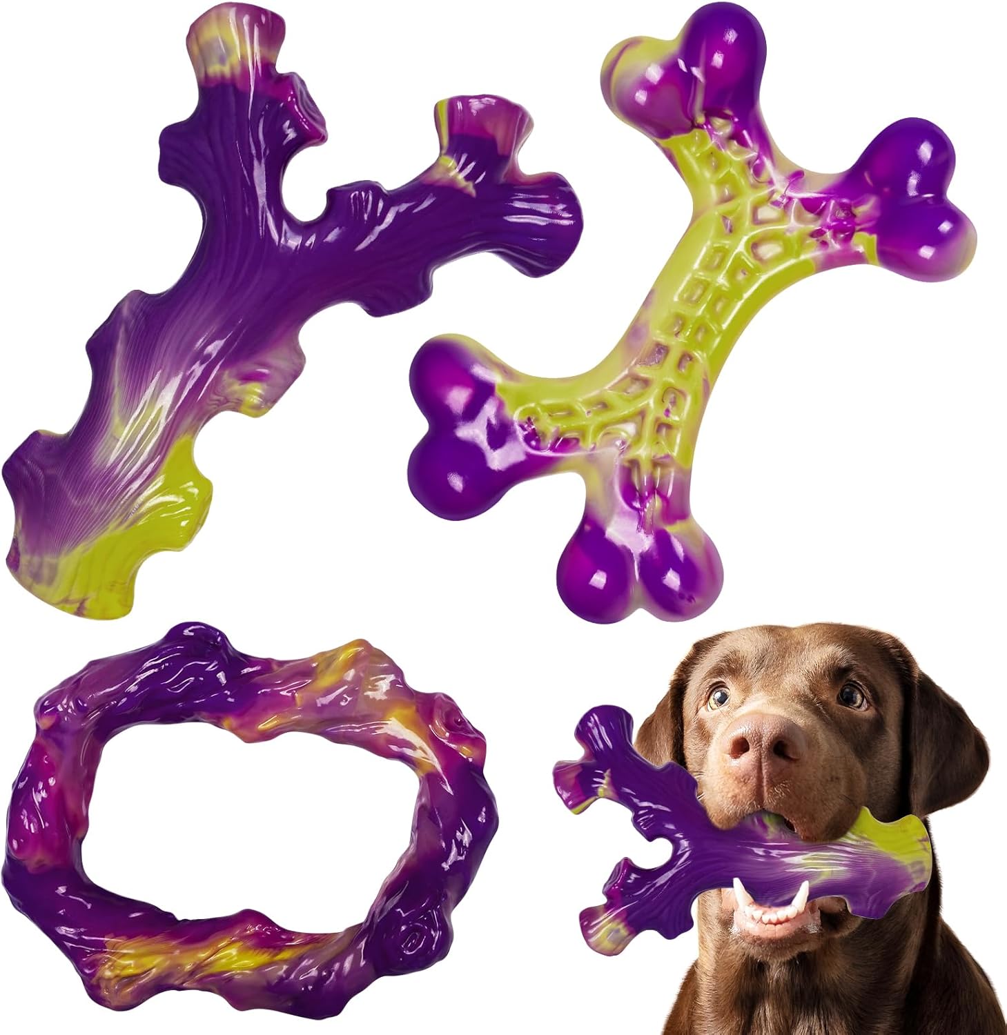 Frienhund Tough Chew Toy 3-Pack