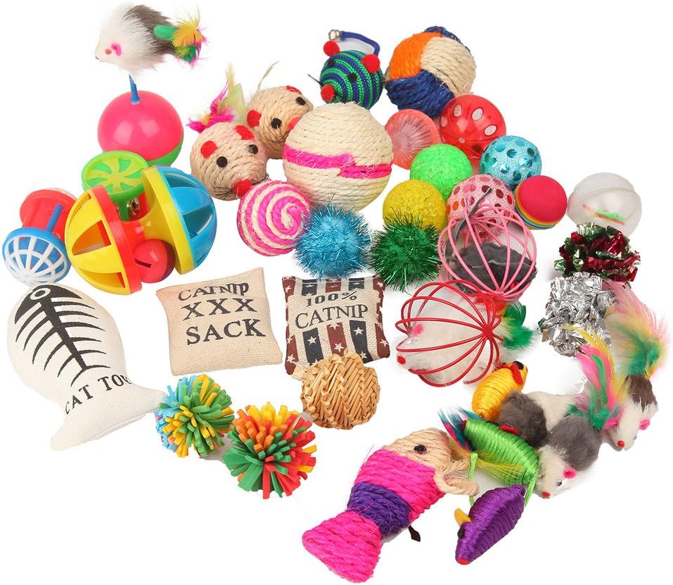 Fashion’s Talk 20-Piece Cat Toy Pack