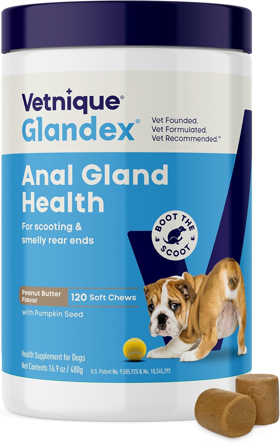 Vetnique Glandex Pumpkin Soft Chews