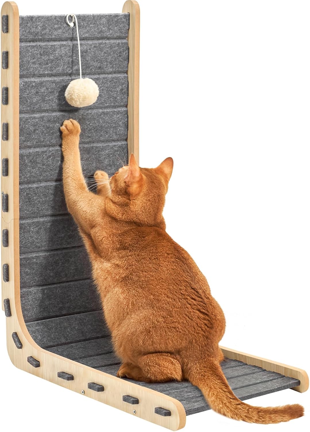 Nxwjoy L-Shaped Felt Scratcher