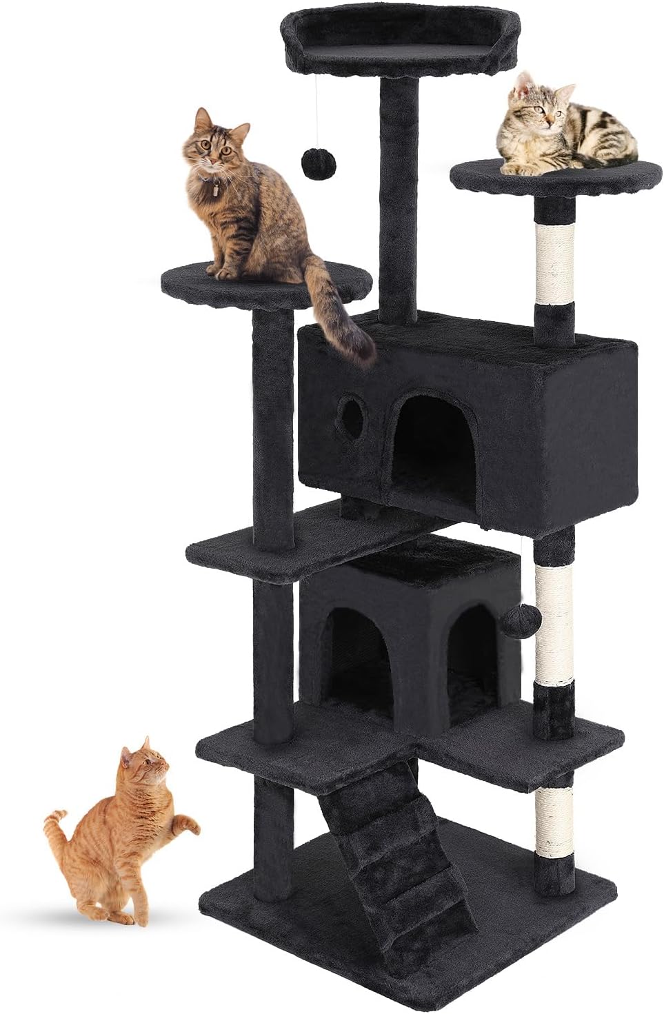 FDW 54-Inch Multi-Level Cat Tree