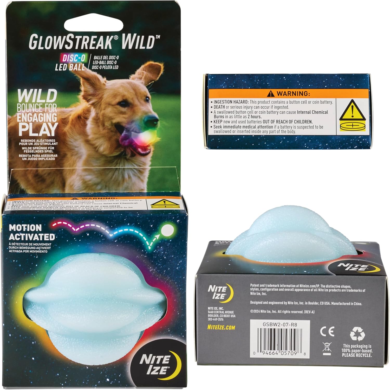 Nite Ize GlowStreak LED Dog Ball