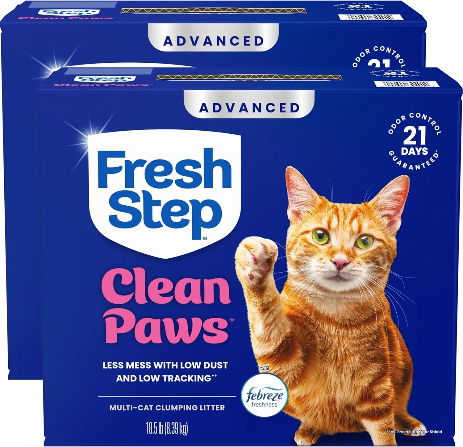 Fresh Step Clean Paws Clumping Litter