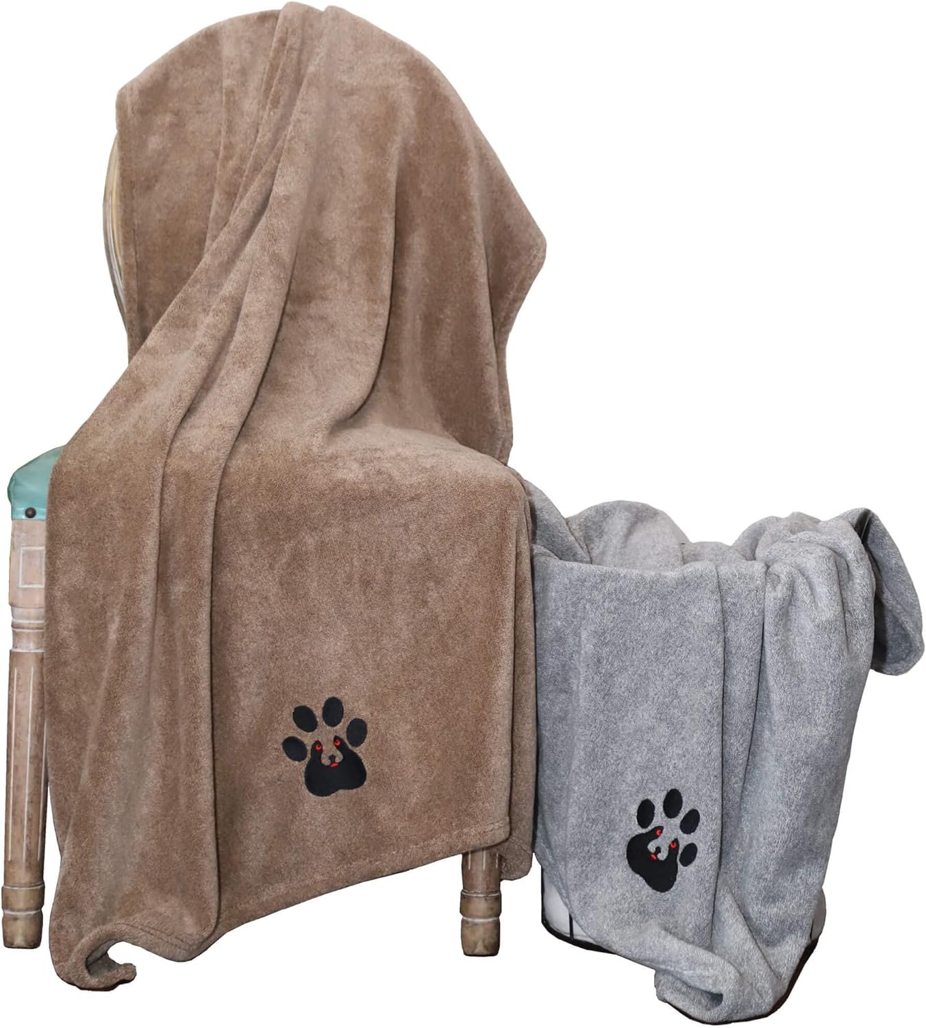 Dogvingpk XL Microfiber Dog Towels