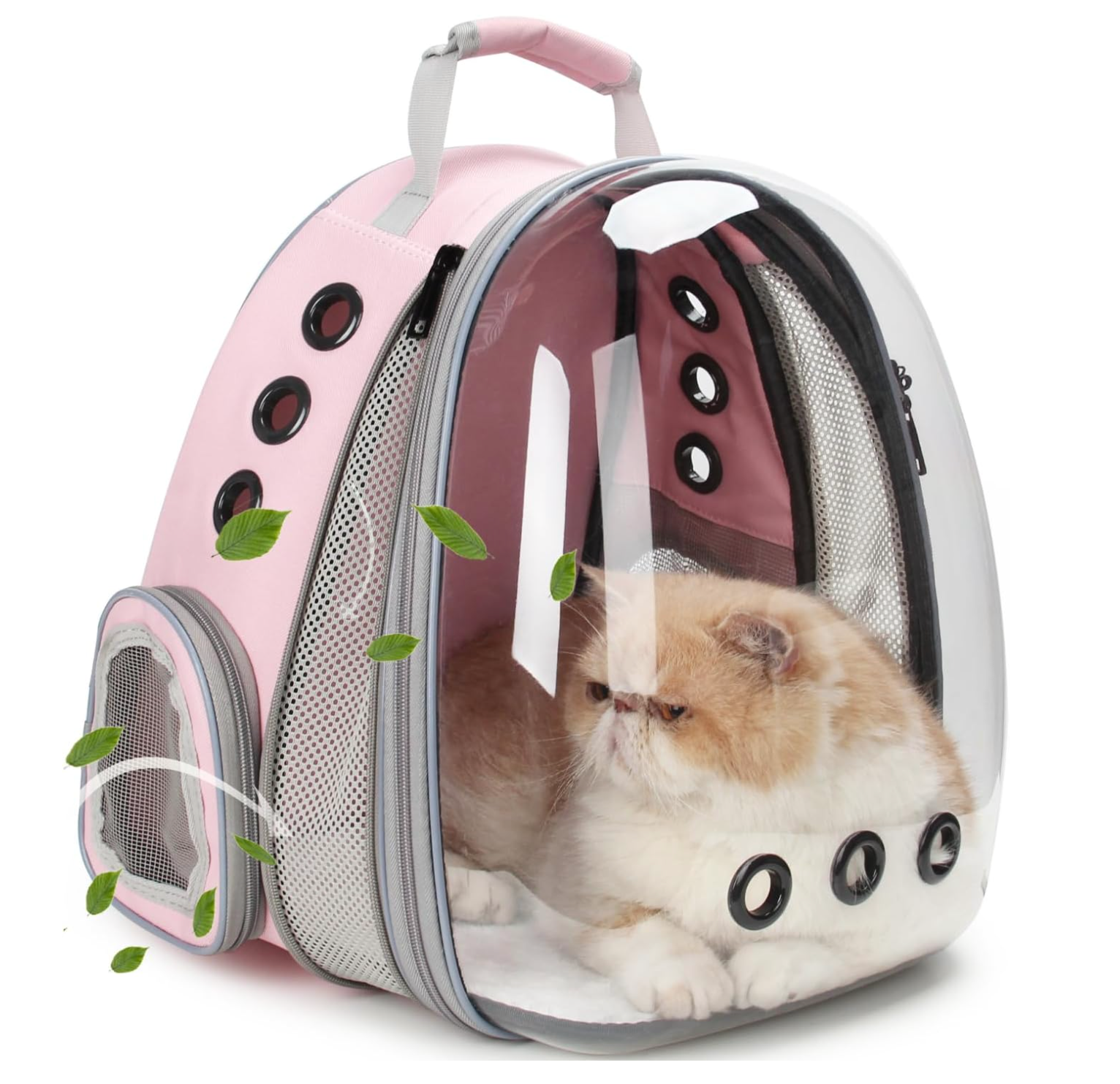 Lollimeow Cat Carrier Backpack, Bubble Window