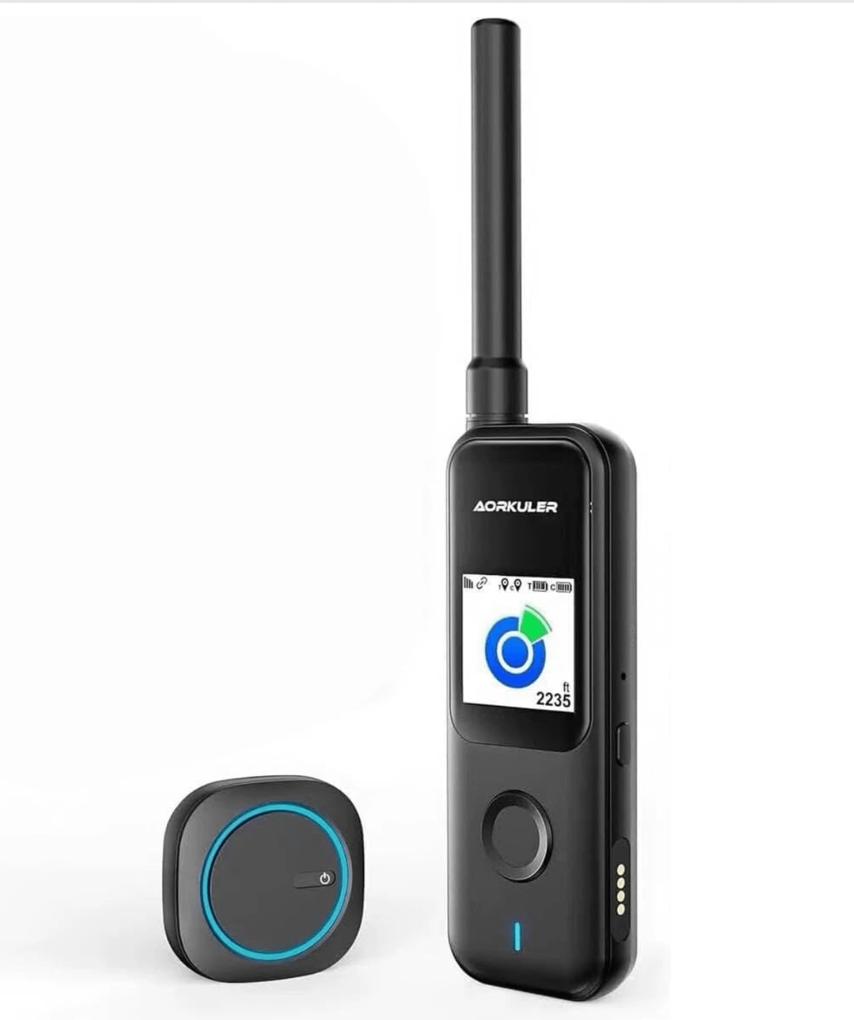 Aorkuler GPS Dog Tracker (No Subscription, No Cell Signal Needed)