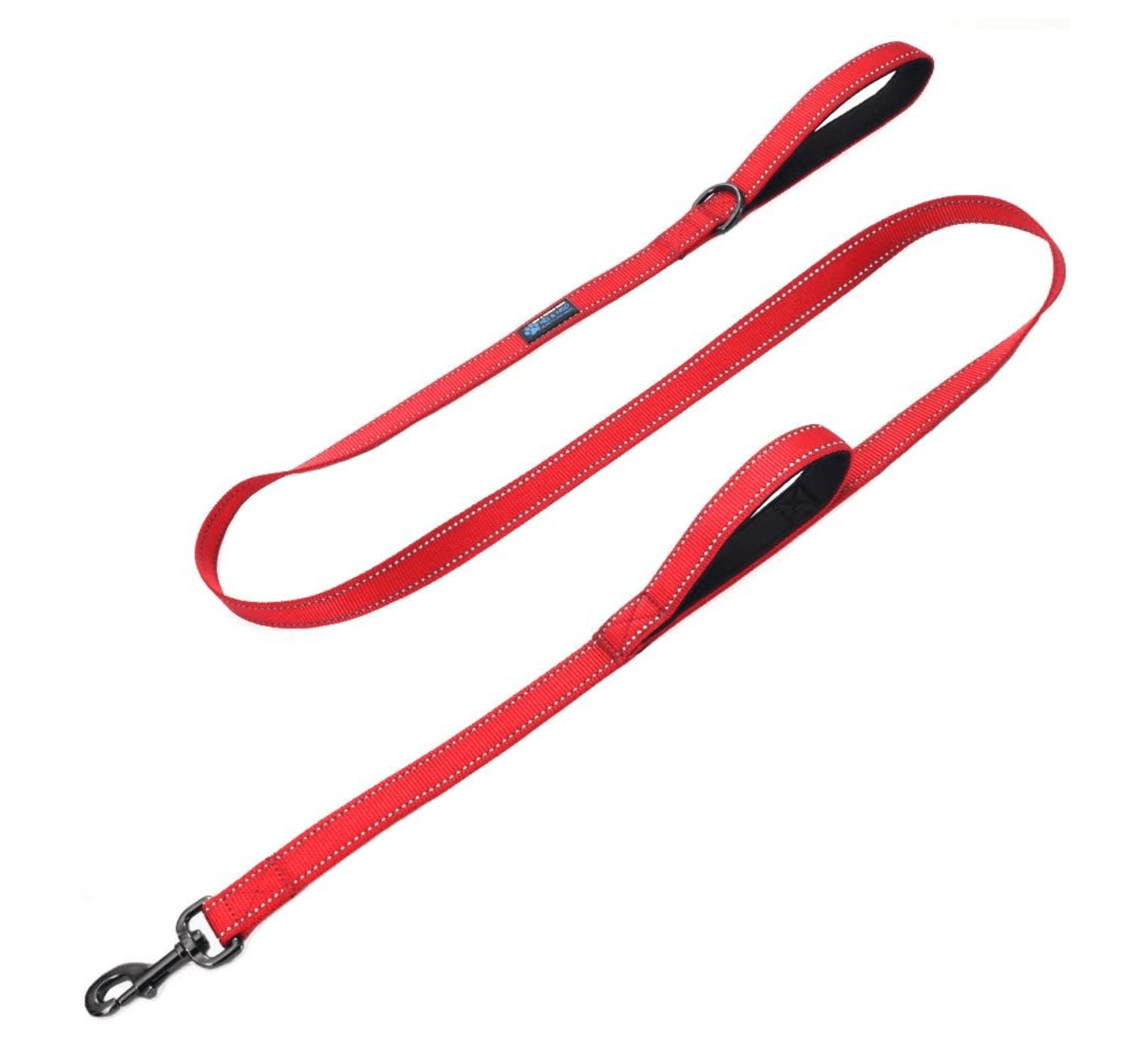 Max and Neo Double Handle Traffic Dog Leash, 6 FT